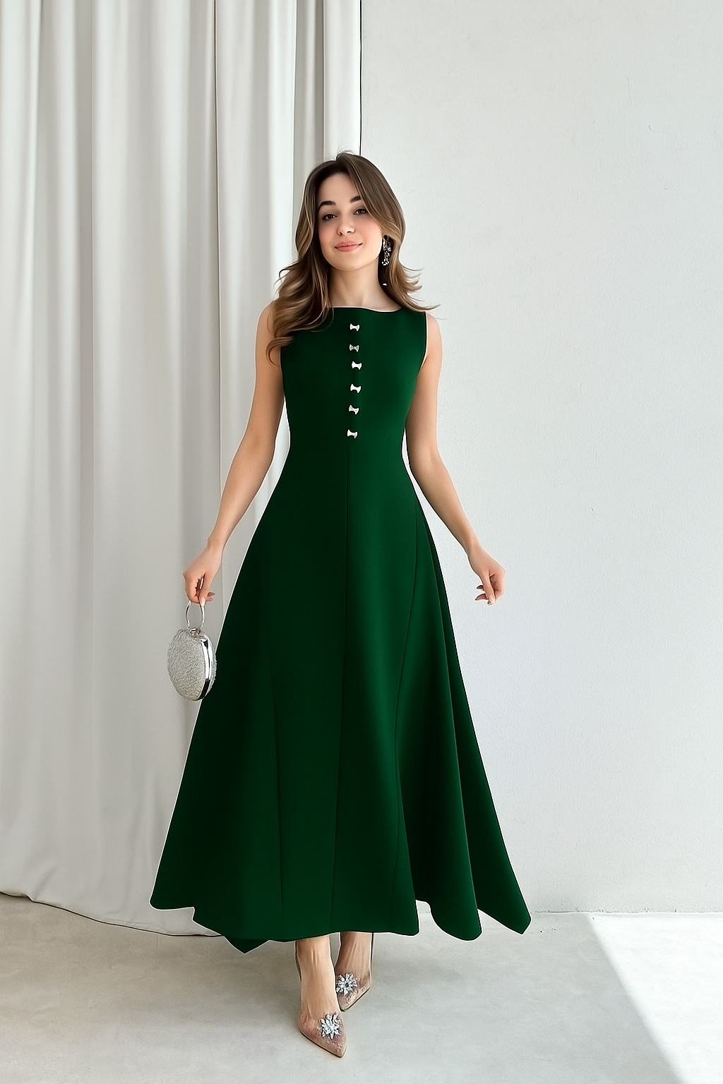 ✨ "فستان يهمس بأنكِ الأجمل.. دون أن تتكلمي!"✨