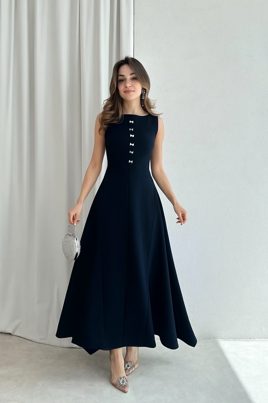 ✨ "فستان يهمس بأنكِ الأجمل.. دون أن تتكلمي!"✨