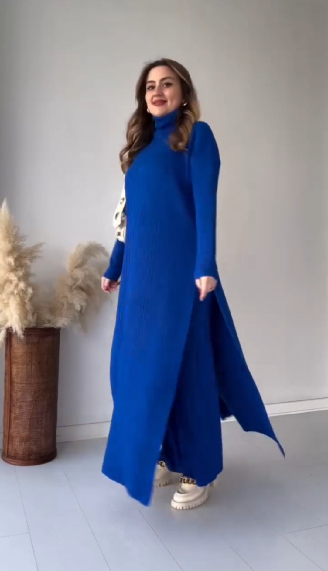 👑طقم “Chic Comfort” — أناقة ودفء في إطلالة واحدة ✨